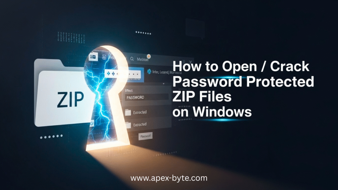 How to Open Password Protected ZIP Files on Windows