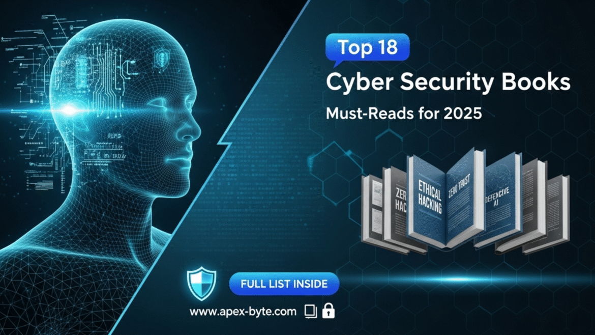 Top 18 Cyber Security Books You Must Read in 2025