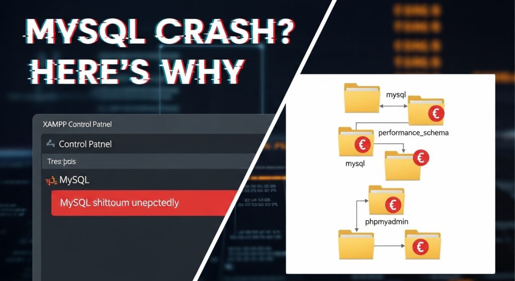 Fix Xampp Mysql Error Mysql Shutdown Unexpectedly Solved Apex Byte