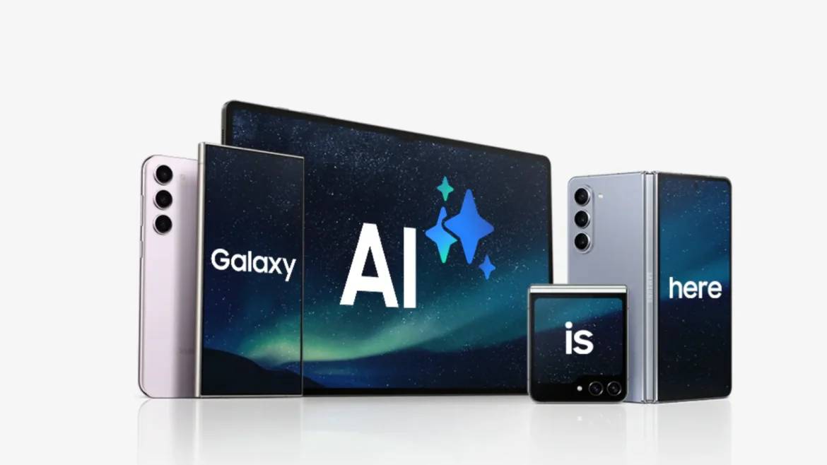 Galaxy AI showcasing Samsung AI features and smart tools in 2025